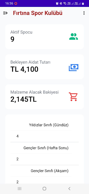 E-Kulüp Screenshot 2