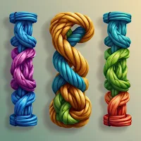 Untangled Rope- Fun Puzzle