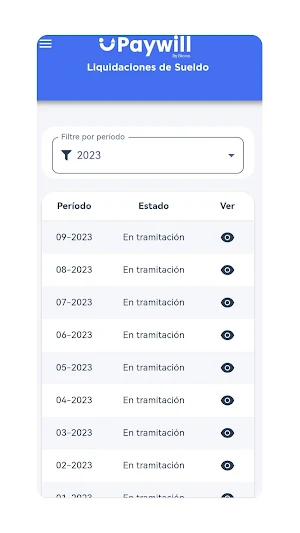 Paywill Screenshot 3