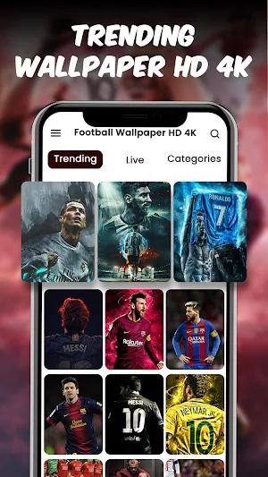 Football Wallpapers HD 4K Screenshot 1