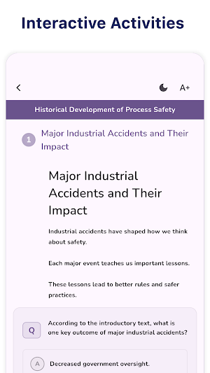 Chemical Process Safety Screenshot 2