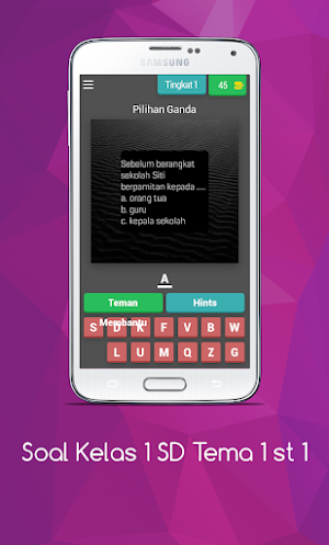 Soal Kelas 1 SD Tema 1 st 1 Screenshot 0