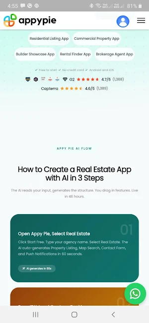 Real Estate App Builder Screenshot 0