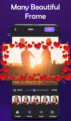 moR : Photo Video Status Maker Screenshot 2