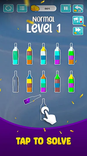 Water Sort Puzzle: Bottle Game Screenshot 1