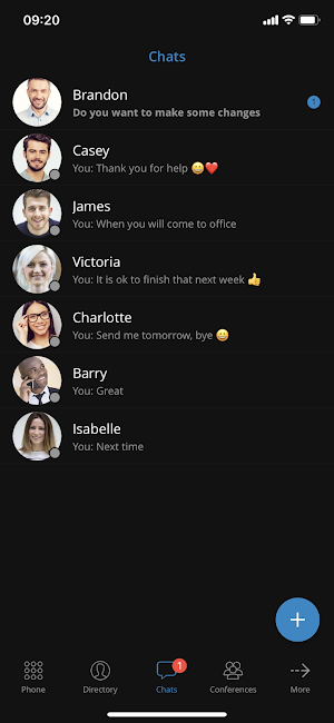 IPVoice Mobile App Screenshot 1