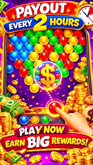 Cash Bubble : Win Real Money Screenshot 1