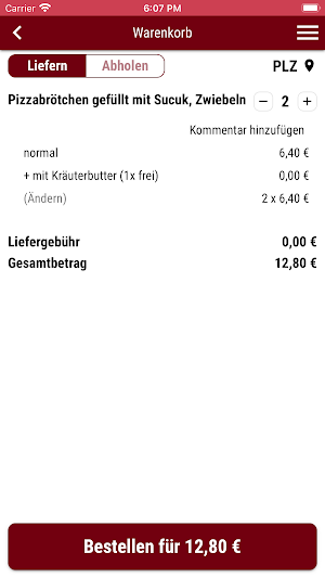 Pizza Welt Screenshot 1