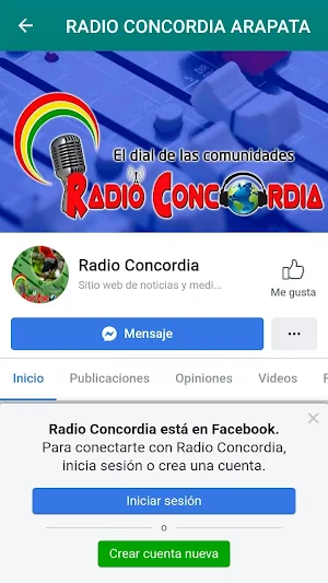 RADIO CONCORDIA ARAPATA Screenshot 3