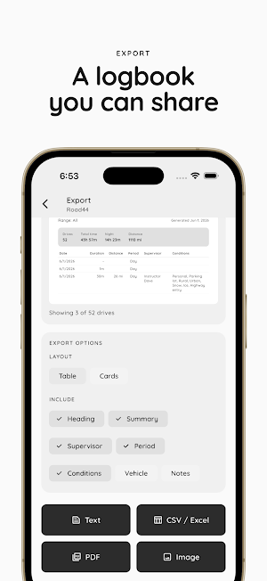 Driving Hours Tracker & Logger Screenshot 3