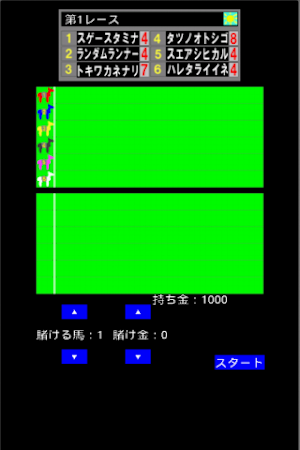 競馬ゲーム Screenshot 1