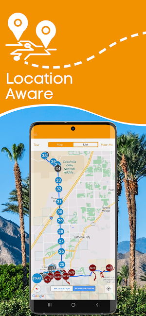 Palm Springs Self-Guided Drive Screenshot 1