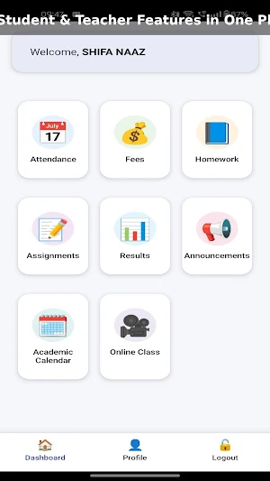MyCampus – School ERP Screenshot 1