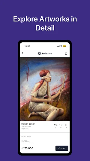 Artlusive: Sell & Collect Art Screenshot 2