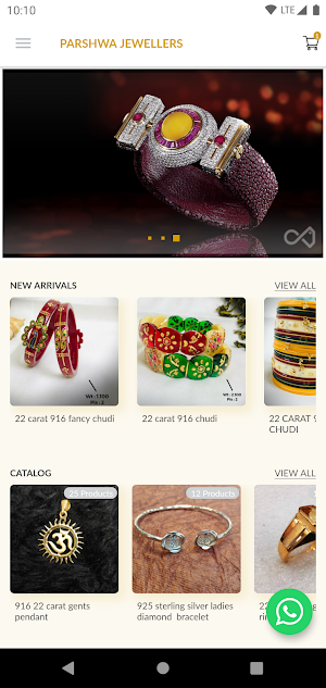 Parshwa Jewellers App Screenshot 1