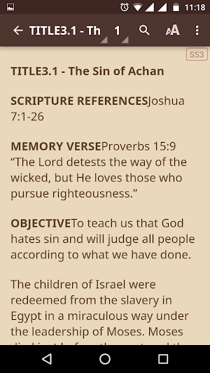 Bible Story Handbook Screenshot 2