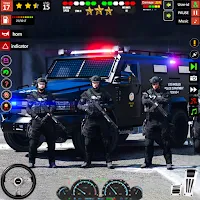 US Cop Car Chase Simulator