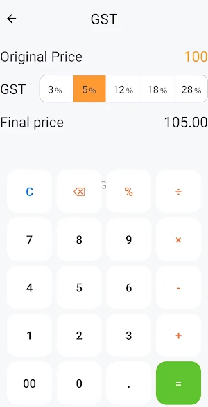 GST EMI Calculator 2026 Screenshot 2