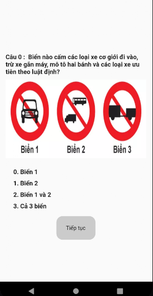 Ôn thi GPLX Ô tô hạng B2 2022 Screenshot 2