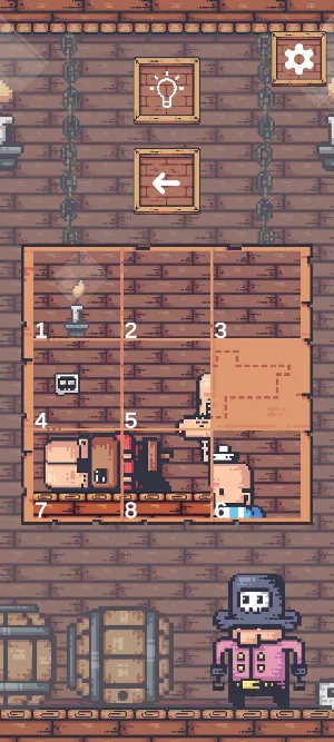 Sliding Puzzle: Pirate Edition Screenshot 1
