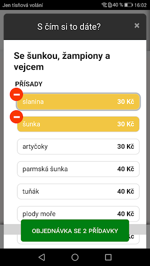 Pizzerie Domino Beroun Screenshot 3