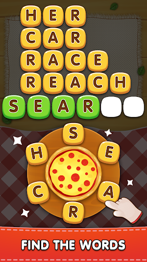 Word Pizza - Word Games Puzzles Screenshot 0