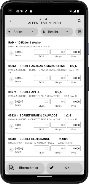 XGLA/4 Sales Screenshot 3