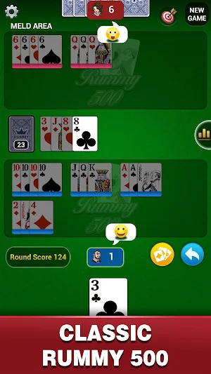 Rummy 500: Classic Card Game Screenshot 0
