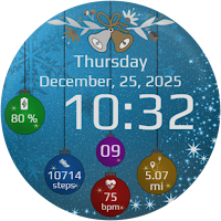 Iris566 Christmas Watch Face