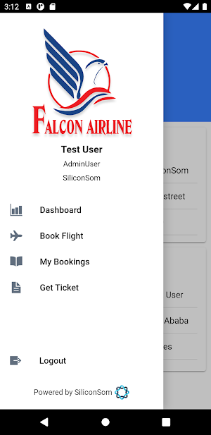 Falcon Airline Screenshot 1