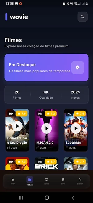 wovie+ Screenshot 2