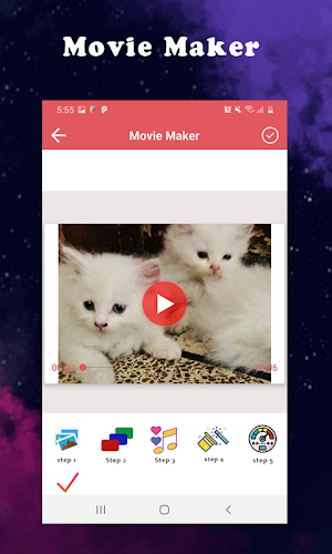 Photo Video Maker With Music-Movie Maker Screenshot 1