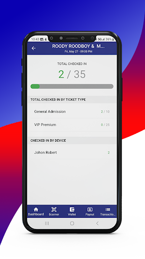 EziPay Event Organizer Screenshot 2