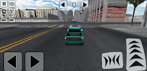 Car vs unfinished road crash Screenshot 0