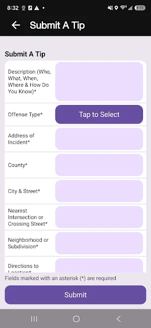 Vilas County Sheriff's Office Screenshot 2