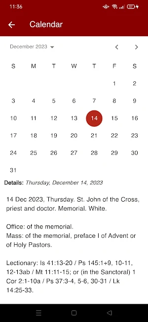 PH Jesuit Ordo Screenshot 2