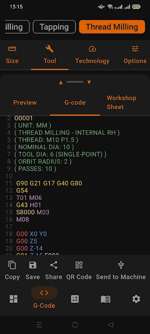 CNC Pocket Cam Programmer Screenshot 3