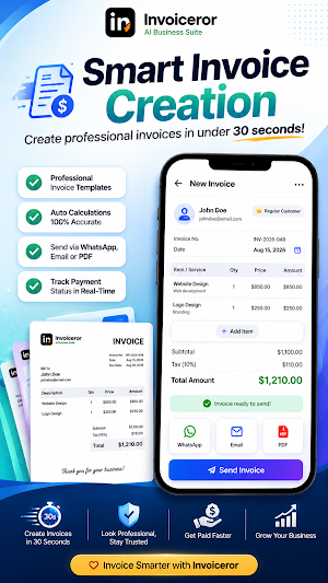 Invoiceror – Invoice & Billing Screenshot 1