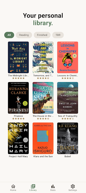 Leaflet: Book Tracker Screenshot 2