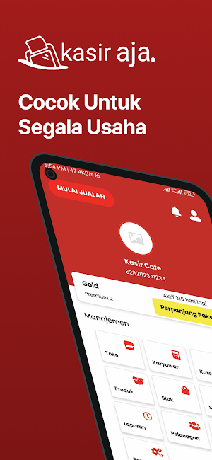 KasirAja - Kasir Digital Screenshot 0