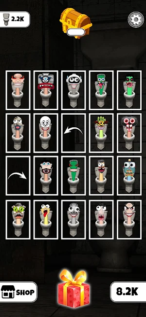 Merge Skibydy Toilet Monster Screenshot 3