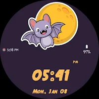 Bat Watch Face