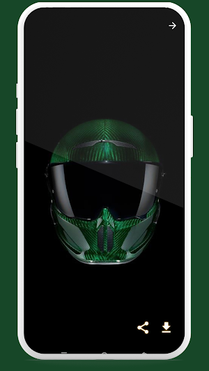 Cool Helmet Wallpaper Screenshot 0