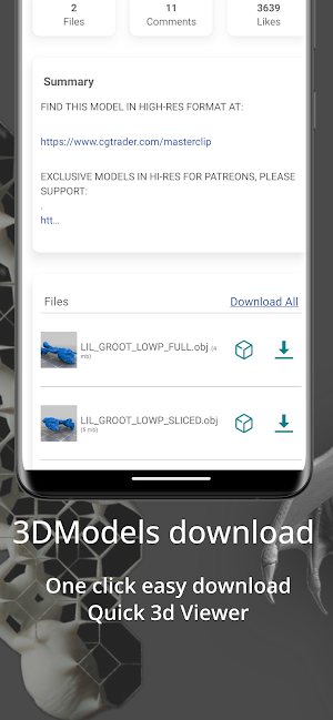 3D Printing - Thingiverse Screenshot 3