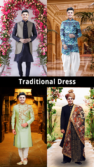 Wedding Dress For Men : Man Photo Suit Editor Screenshot 2