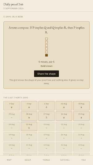 Axiom: The Proof Game Screenshot 0