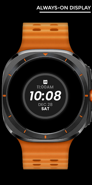 Night 75 - watch face Screenshot 2