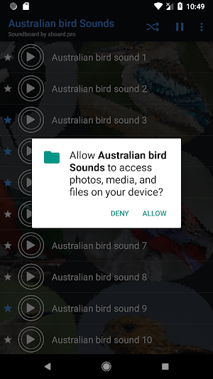 Australian bird Sounds ~ Sboar Screenshot 1