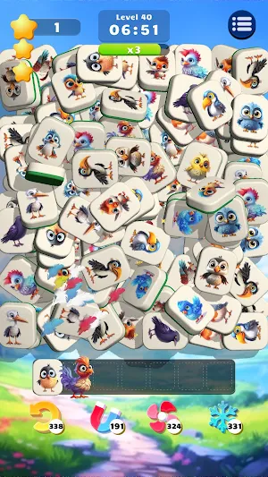 Bird Mahjong Triple Match Screenshot 2