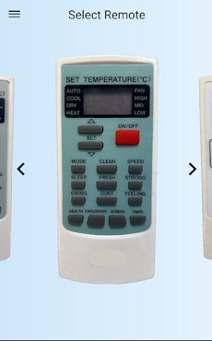 AC Remote For Aux Screenshot 2